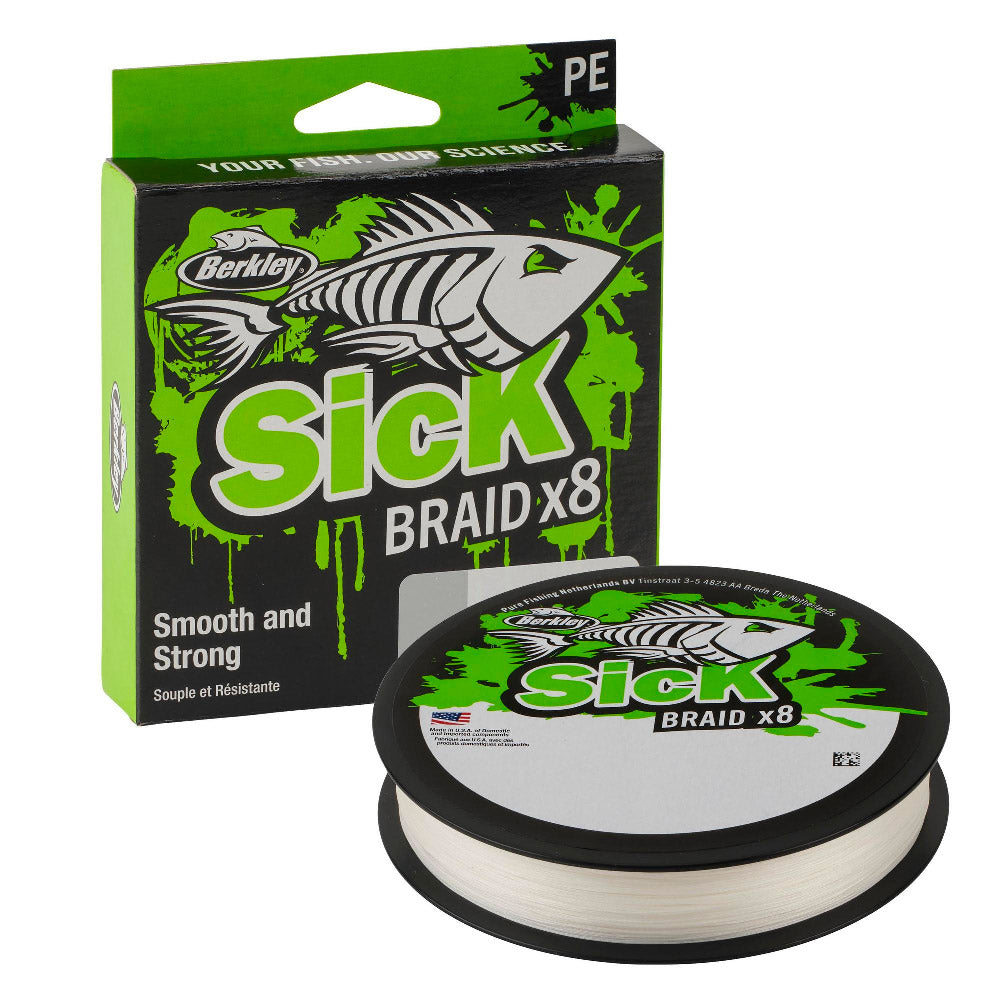 Berkley Sick Braid X8 braid lines 150 meters