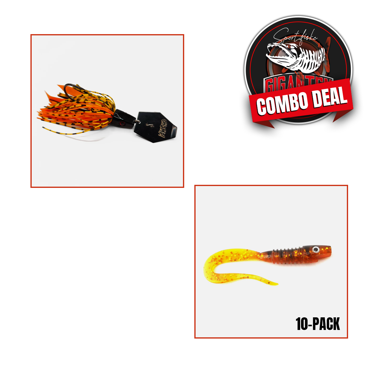 Grazing Package: Pig Hula Black Pike + Pigster Tail Blood Lake (10-Pack)