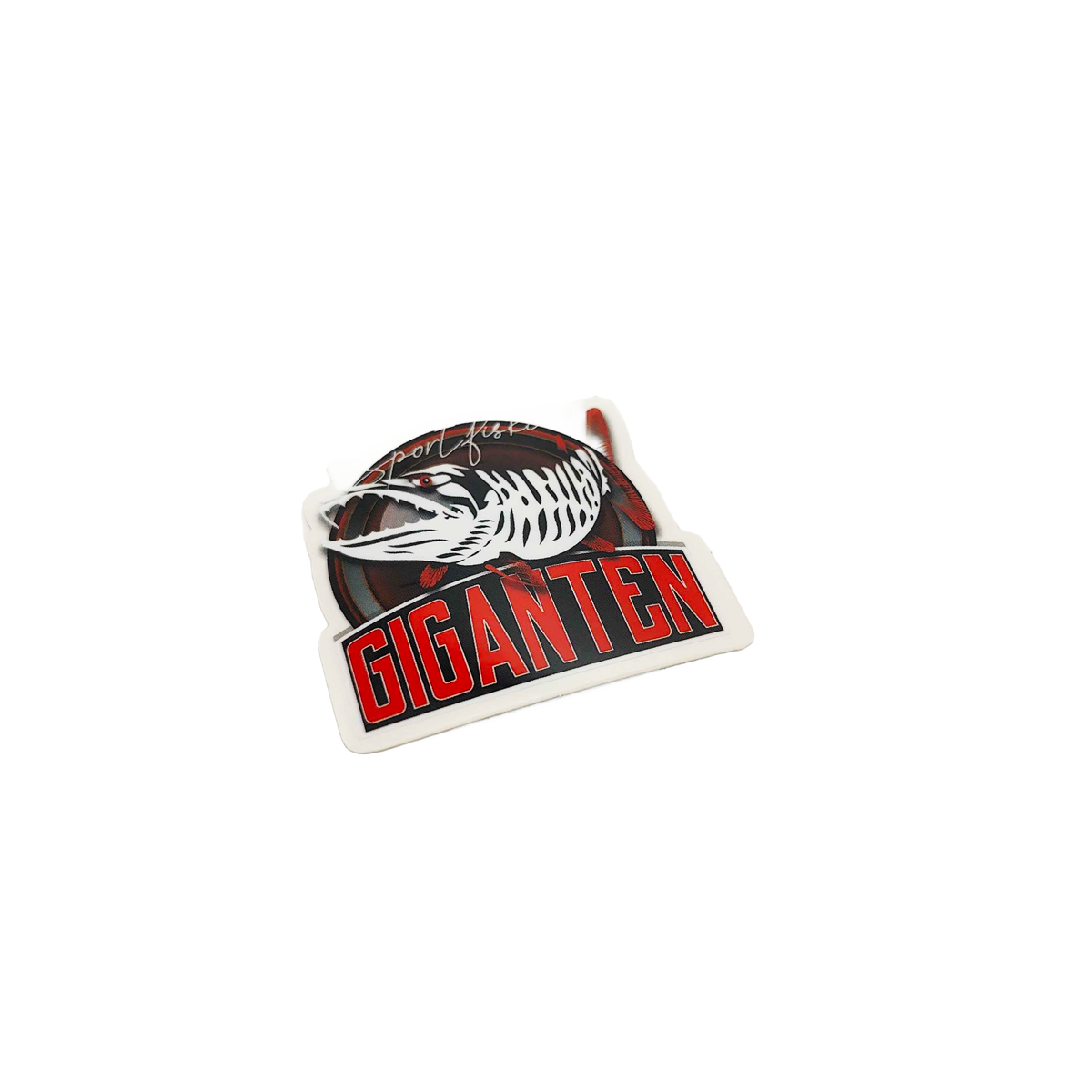 Sport fishing giant logo sticks 5x5cm