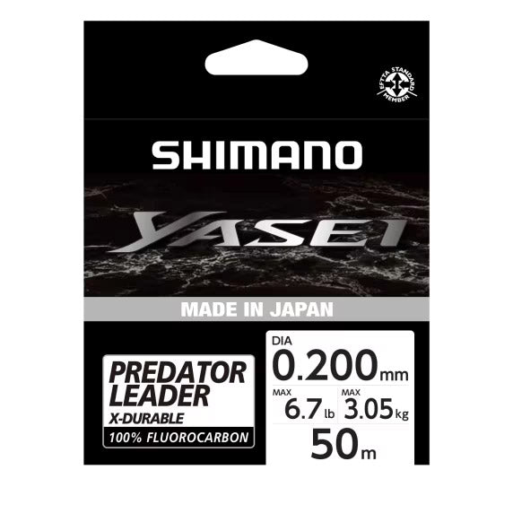 Shimano Yasei Predator Leader Fluorocarbon 50 meter