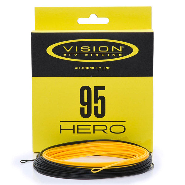 Vision Hero 95 fly line, flow