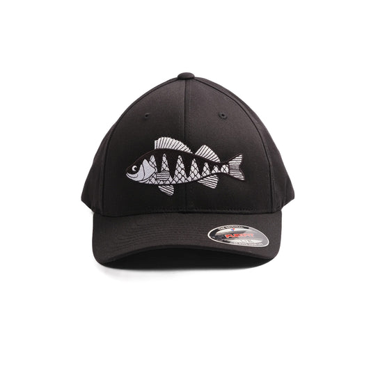 Wolfcreek Perch Logo Flexfit Black