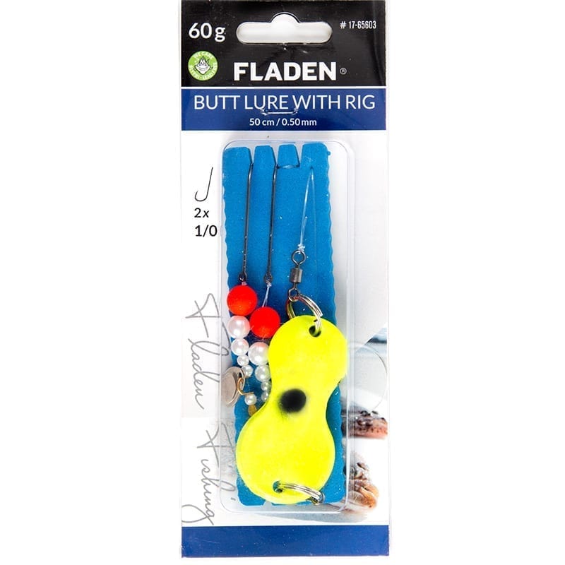 Fladen butt lure flatfish rig yellow