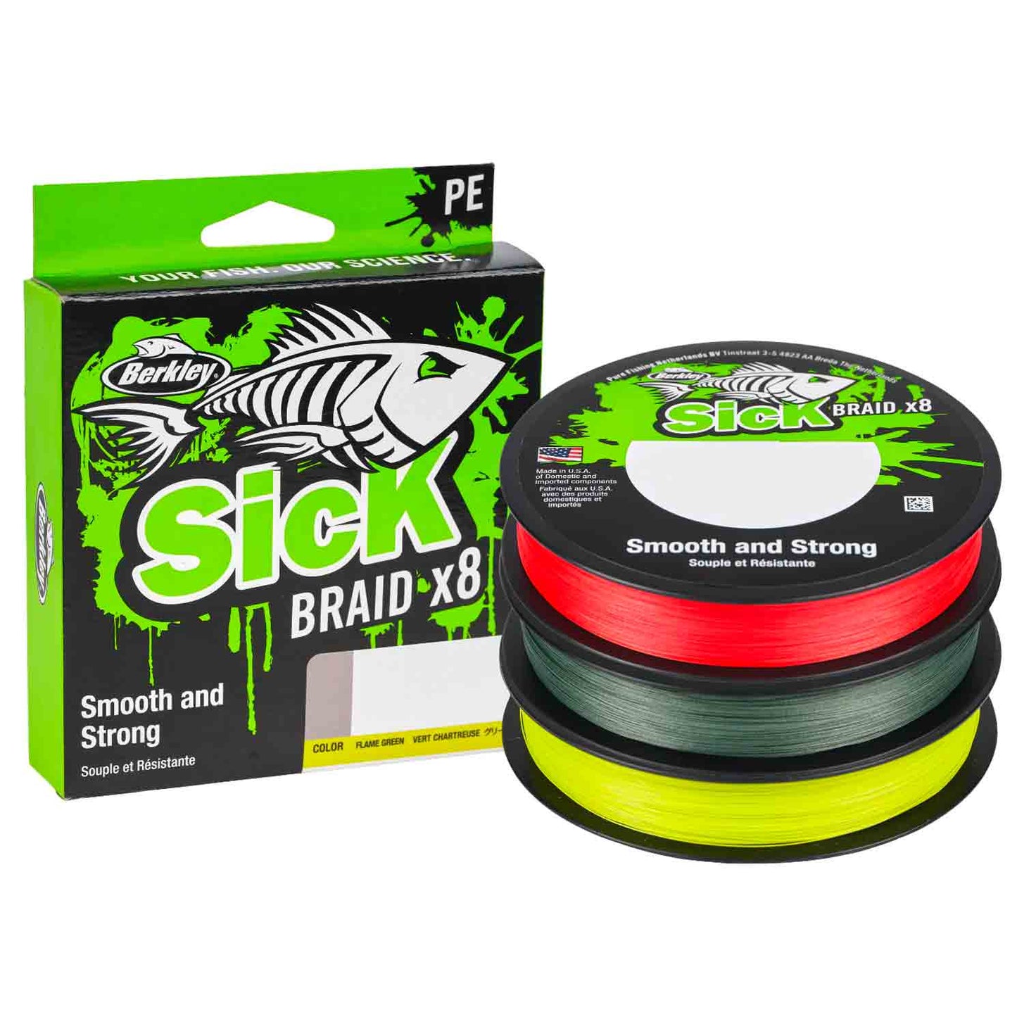 Berkley Sick Braid X8 braid lines 150 meters