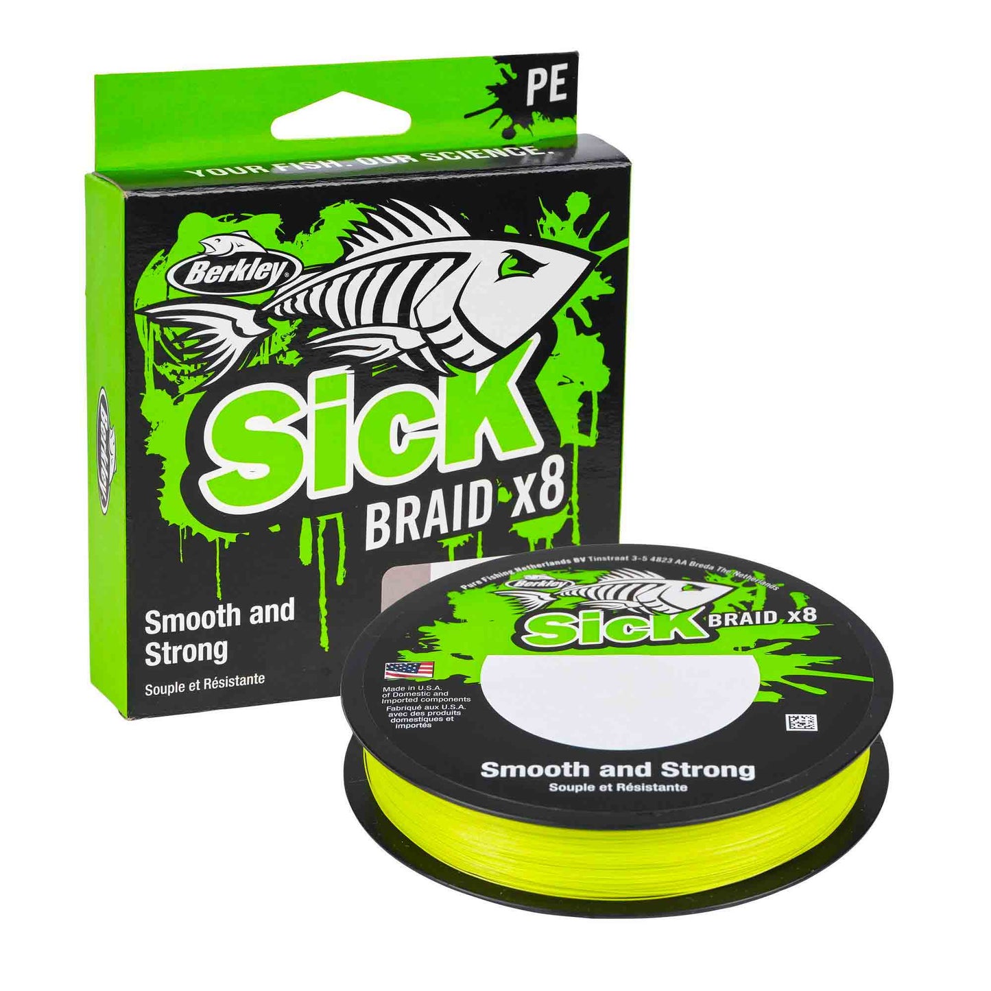 Berkley Sick Braid X8 braid lines 150 meters