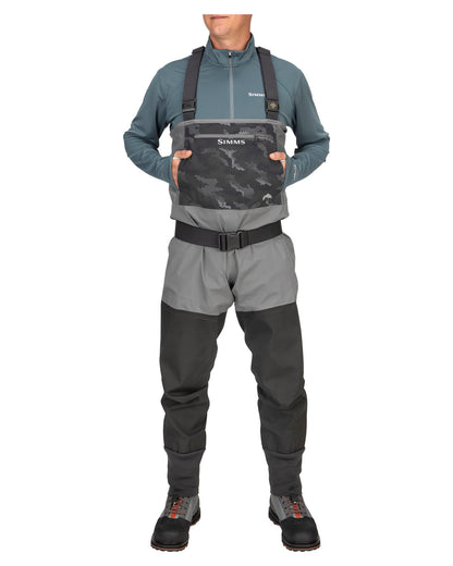 Simm's guide classic stockingfoot carbon waders