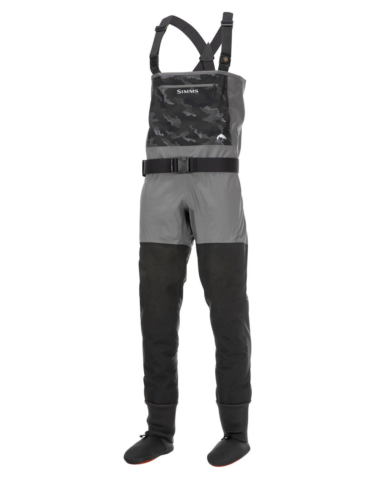 Simm's guide classic stockingfoot carbon waders