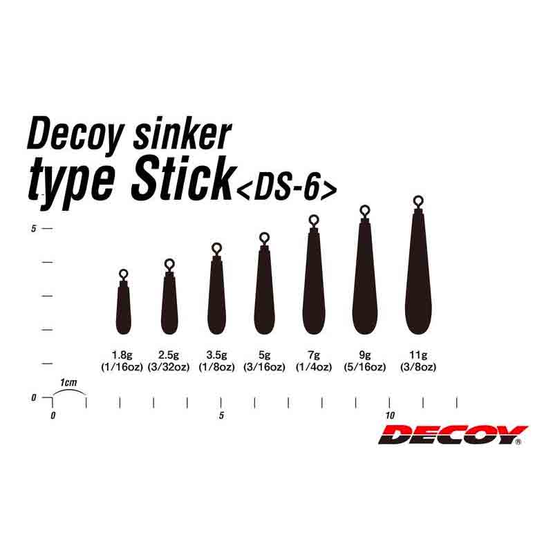 Decoy DS-6 SINKER TYPE STICK