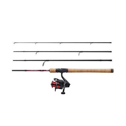 Abu Garcia Diplomat V2 Travel Haspelset 7 "5-21G ML, 4-part (incl. Posewashed braid and with tube)