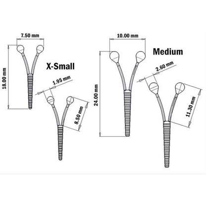 Easy Shrimp Eyes XS, 10-pack