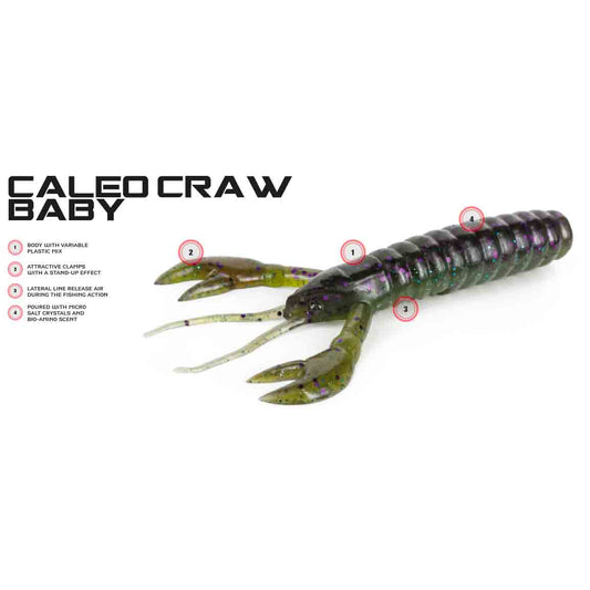 Molix Baby Caleo Craw 7.6cm, 10-Pack