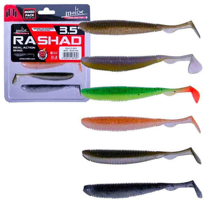 Molix Ra Shad 7.6 cm, 8-pack