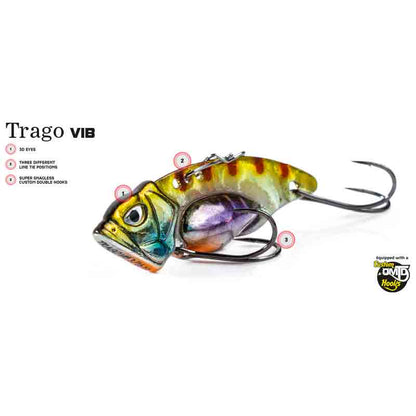 Molix Trago Vib 6cm, 21 gram