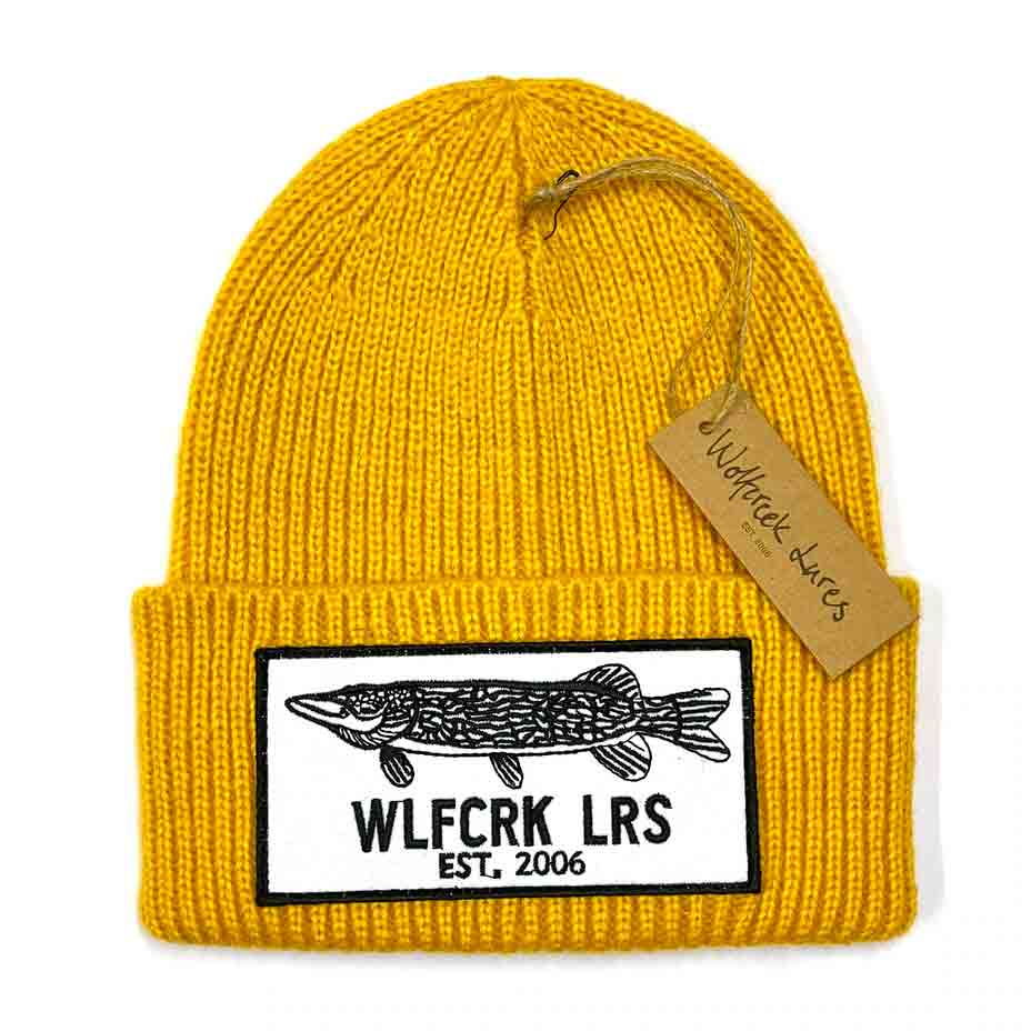 Wolfcreek Pike Patch Knitted Beanie Hat