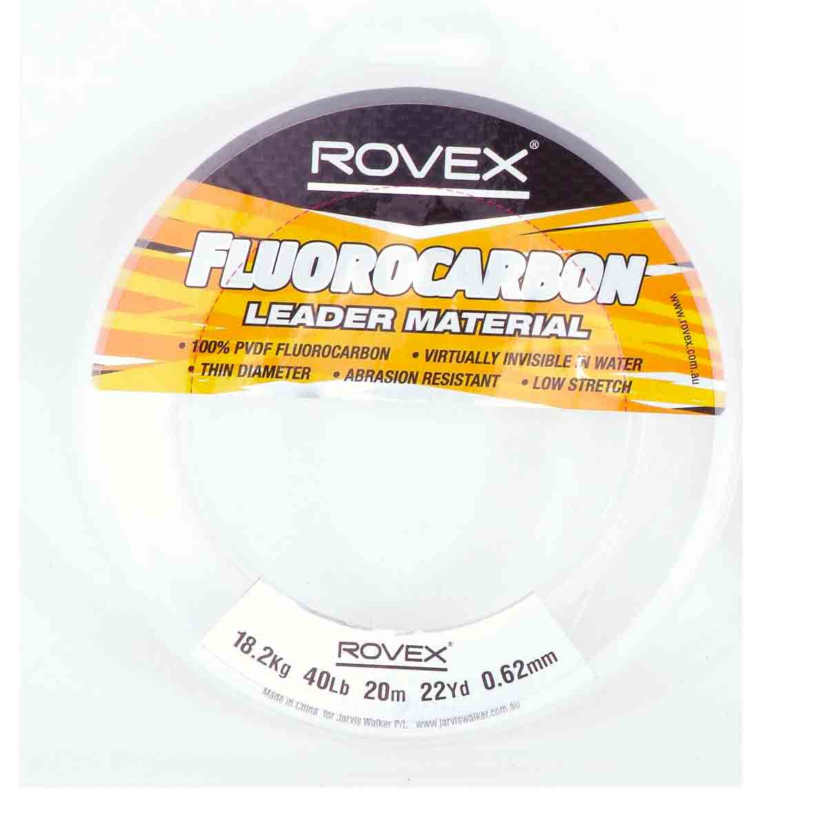 Rovex Fluorocarbon Leader 0,92 mm, 20 meter