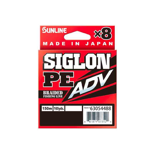 Sunline Siglon PE ADV(×8) 150 meter, Turquoise Blue