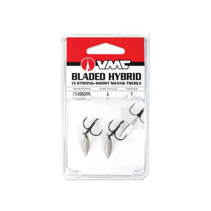 VMC 7548bd Bladed Hybrid Hook, 2-Pack