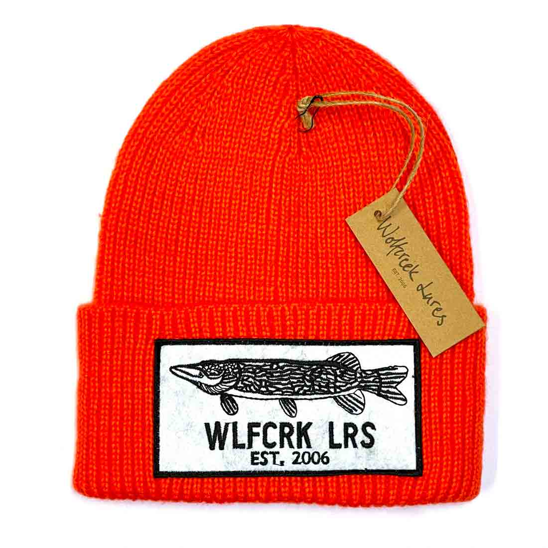 Wolfcreek Pike Patch Knitted Beanie Hat