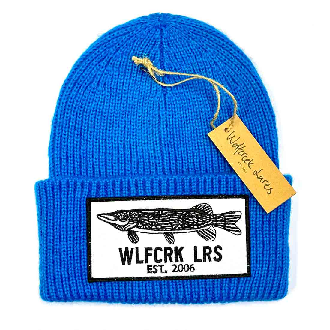 Wolfcreek Pike Patch Knitted Beanie Hat