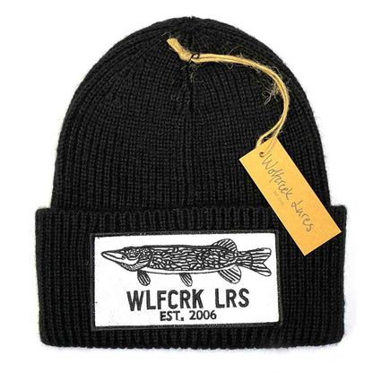 Wolfcreek Pike Patch Knitted Beanie Hat