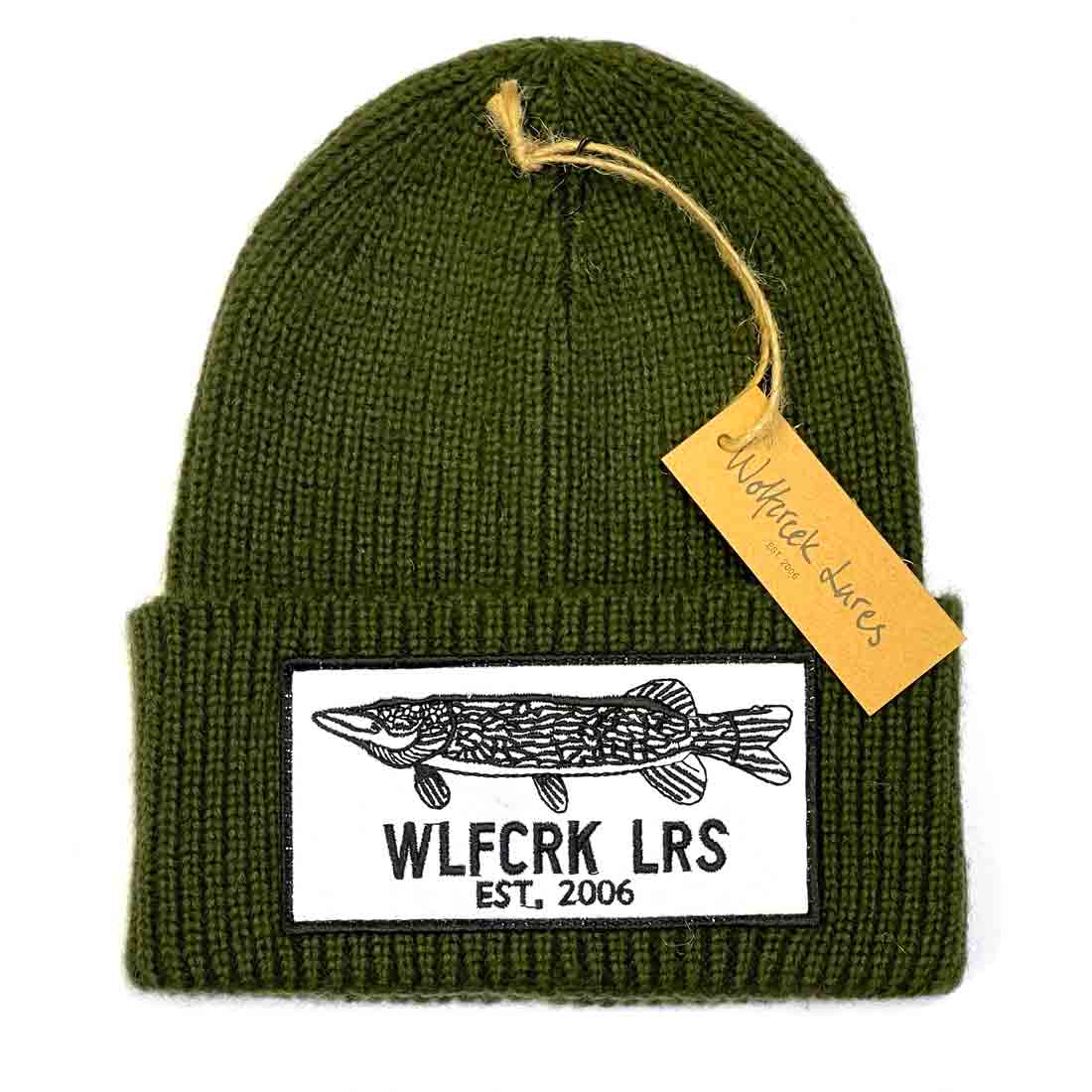 Wolfcreek Pike Patch Knitted Beanie Hat