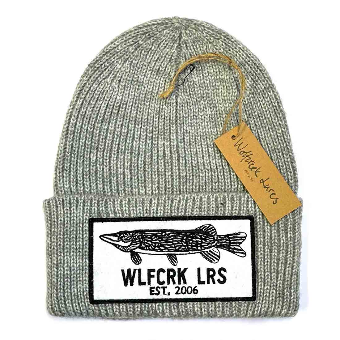 Wolfcreek Pike Patch Knitted Beanie Hat