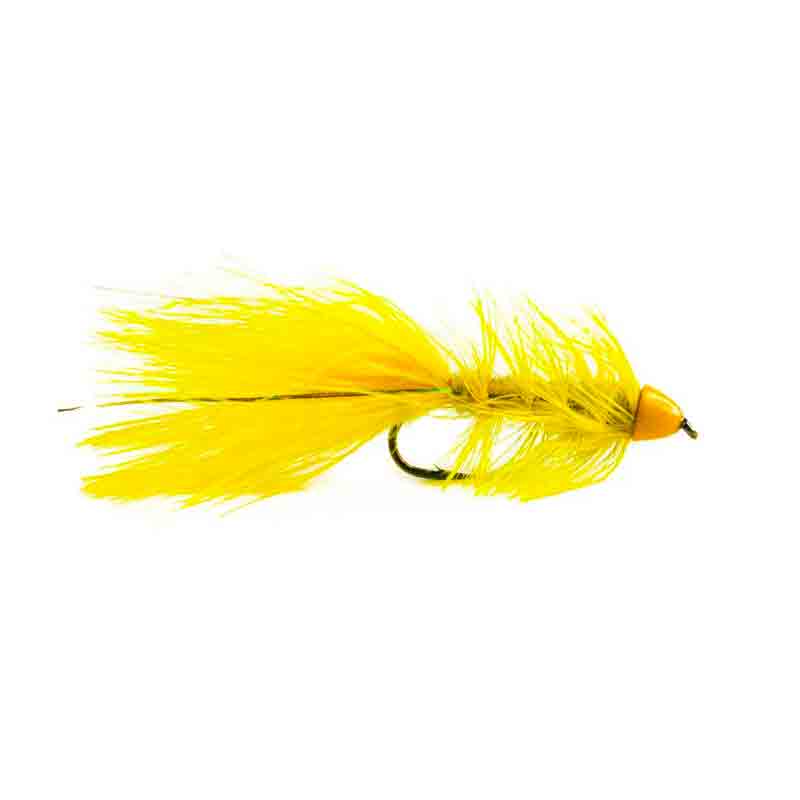 Wolly Bagger Yellow Cone Head Streamer #8